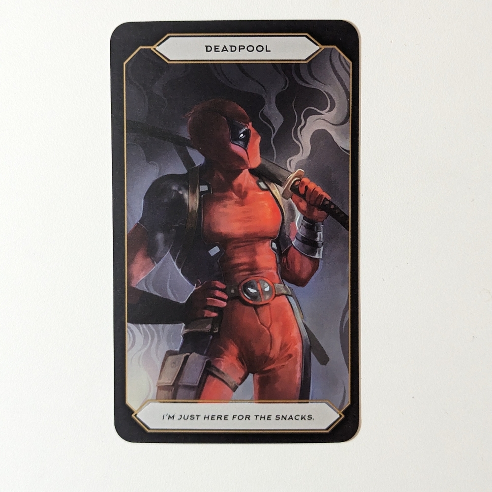 Official Deadpool Oracle Card Marvel Collectible